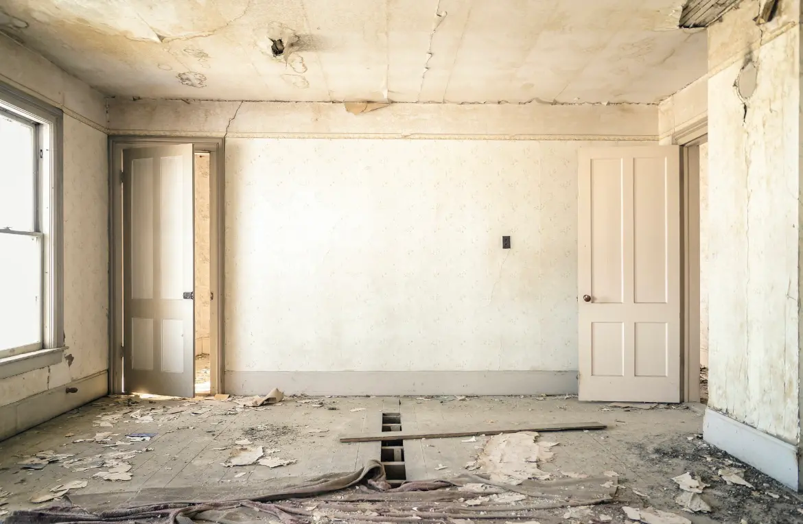 Waste disposal crew managing a cleanout project in Perkasie